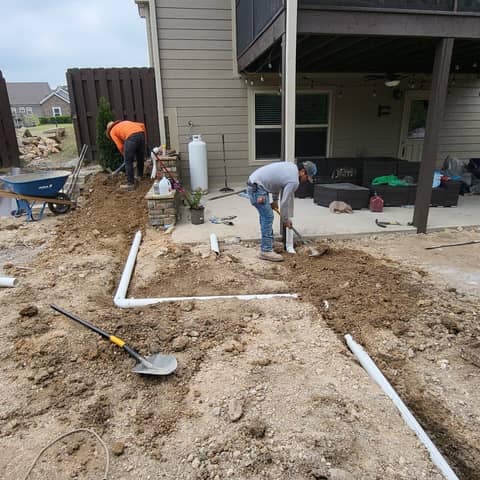 Excavation, Grading & French Drains
