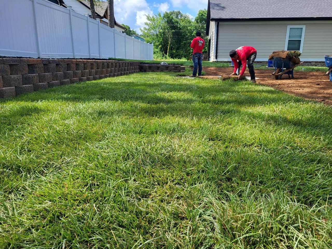 Irrigation & Sod Installation