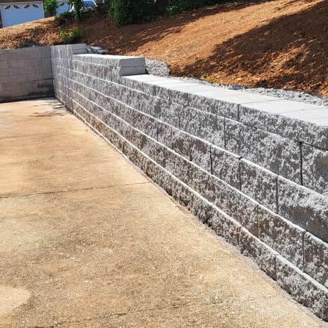 Retaining Walls & Wooden Fences