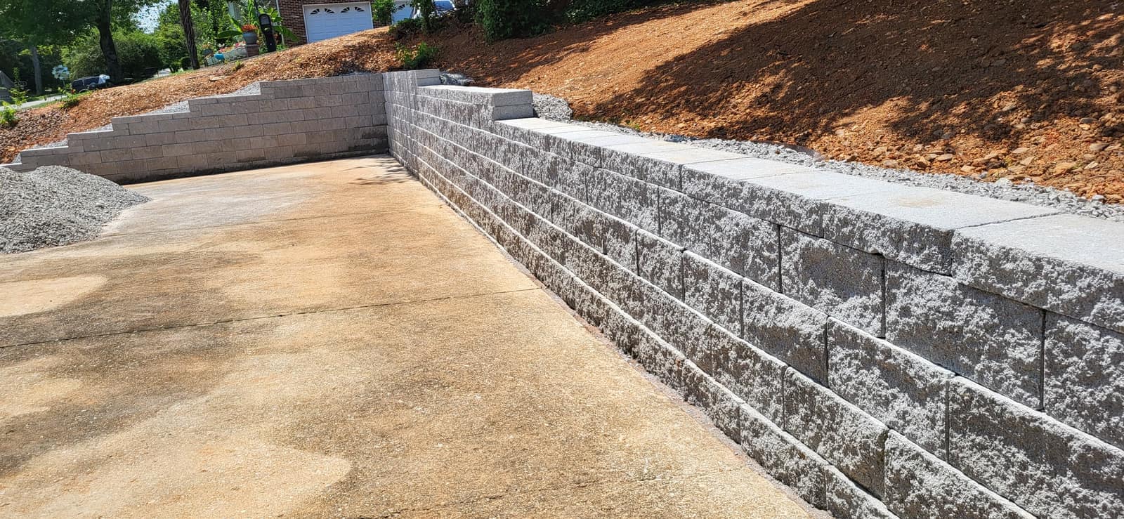 Retaining Walls & Wooden Fences